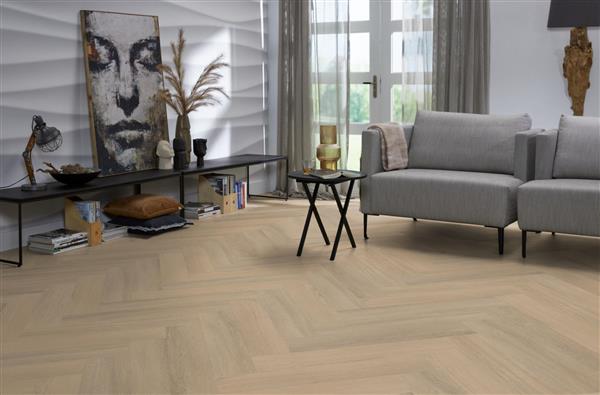 Grote foto yup sutton herringbone dryback warm beige doe het zelf en verbouw tegels