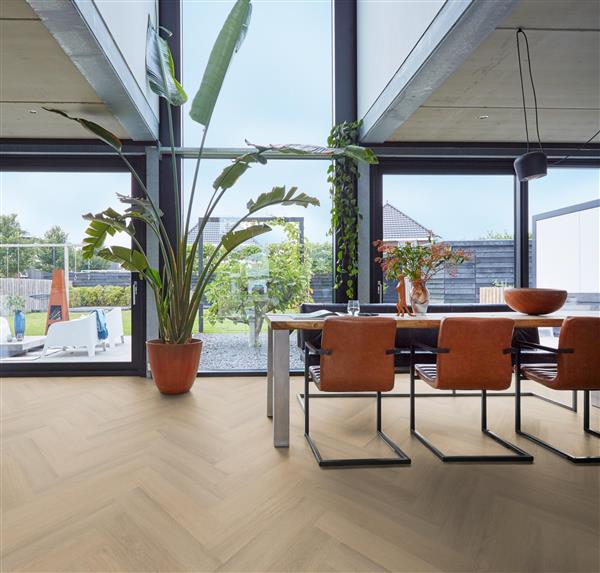 Grote foto yup sutton herringbone dryback warm beige doe het zelf en verbouw tegels