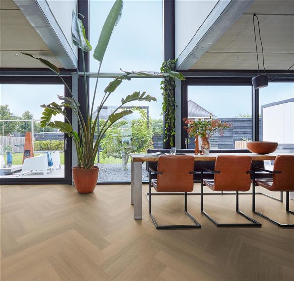 Grote foto yup sutton herringbone dryback warm natural doe het zelf en verbouw tegels