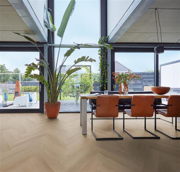 Grote foto yup merton herringbone dryback natural oak doe het zelf en verbouw tegels