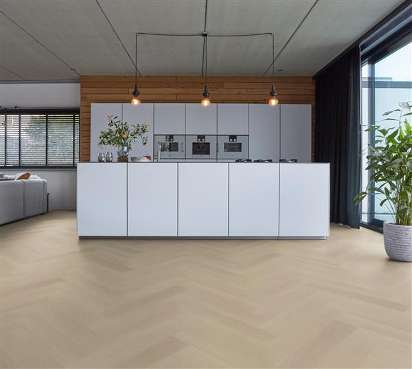 Grote foto yup fulham herringbone dryback beige doe het zelf en verbouw tegels