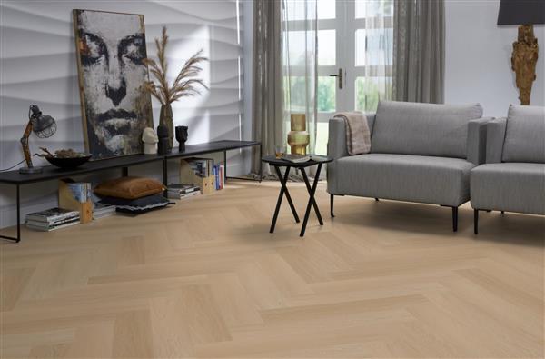Grote foto yup fulham herringbone dryback natural oak doe het zelf en verbouw tegels