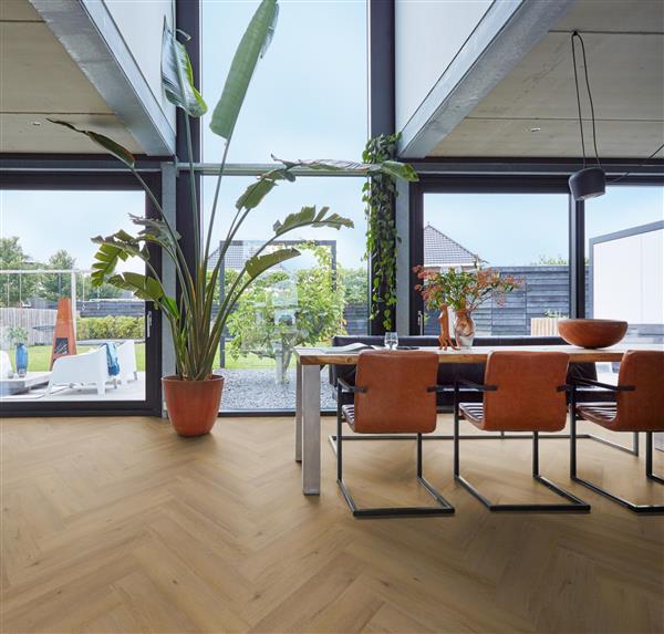 Grote foto yup leyton herringbone dryback dark oak doe het zelf en verbouw tegels
