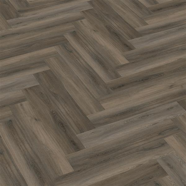 Grote foto yup herringbone dryback dark grey doe het zelf en verbouw tegels