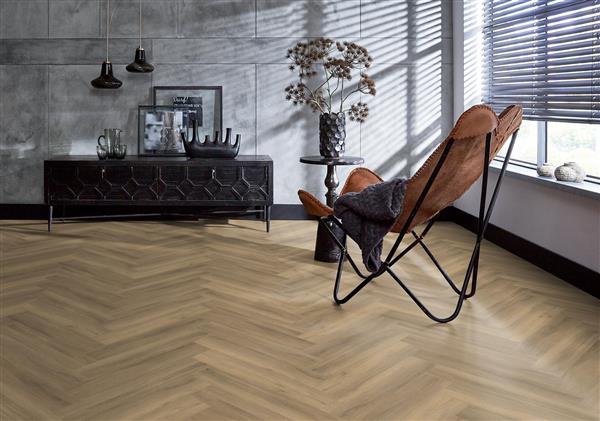 Grote foto yup herringbone dryback natural doe het zelf en verbouw tegels