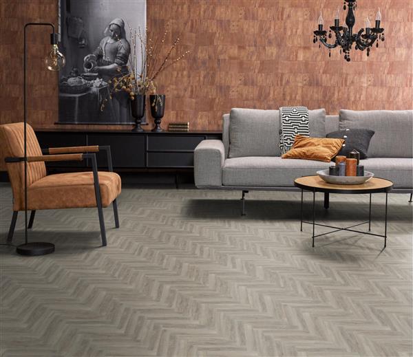 Grote foto yup herringbone dryback light grey doe het zelf en verbouw tegels