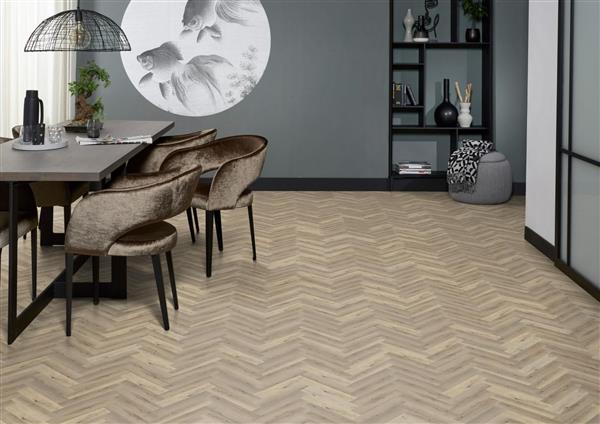 Grote foto yup herringbone dryback light oak doe het zelf en verbouw tegels