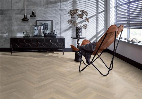 Grote foto yup herringbone dryback small beige doe het zelf en verbouw tegels
