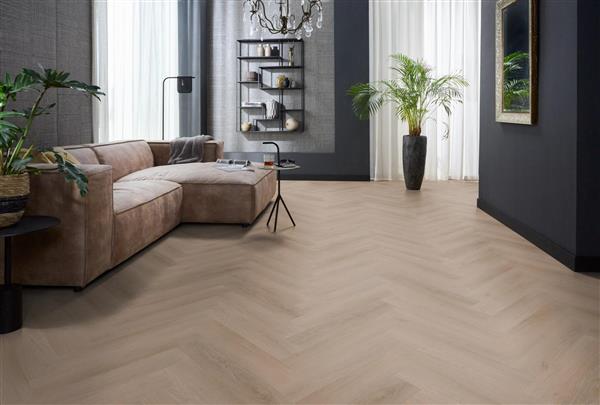 Grote foto yup merton herringbone click dark oak doe het zelf en verbouw tegels