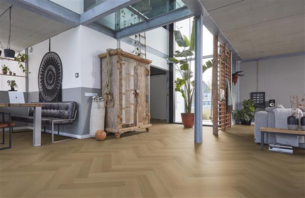 Grote foto yup fulham herringbone click src warm oak doe het zelf en verbouw tegels