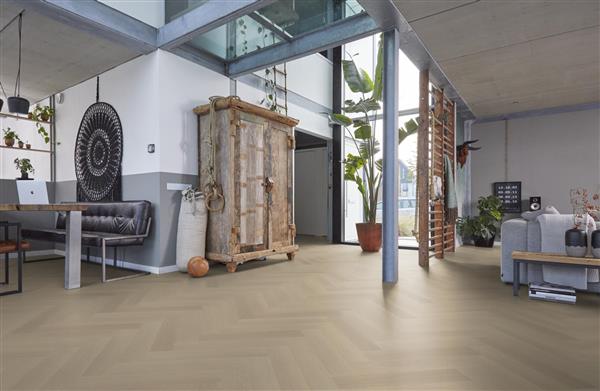 Grote foto yup fulham herringbone click src beige doe het zelf en verbouw tegels