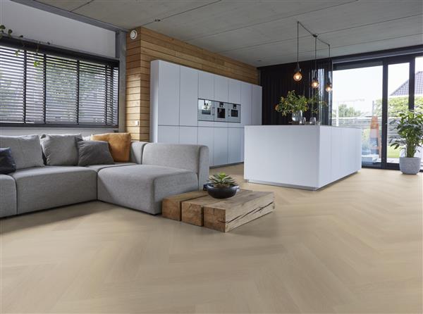 Grote foto yup fulham herringbone click src beige doe het zelf en verbouw tegels