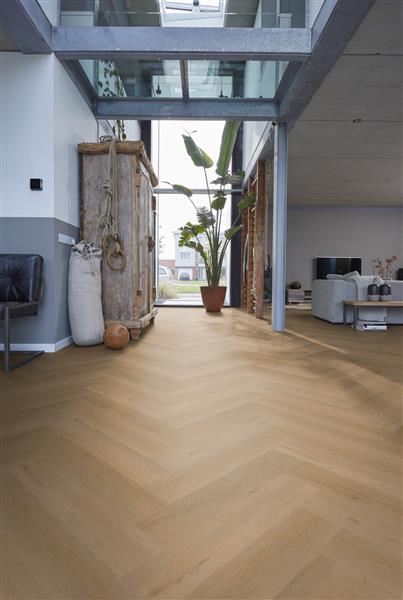 Grote foto yup leyton herringbone click src warm oak doe het zelf en verbouw tegels