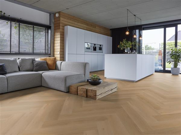 Grote foto yup leyton herringbone click src warm oak doe het zelf en verbouw tegels