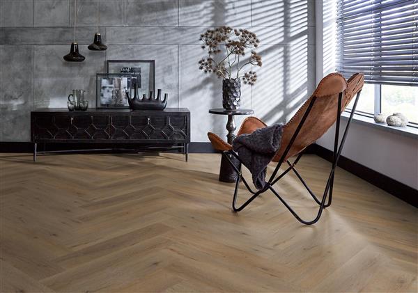 Grote foto yup leyton herringbone click src natural oak doe het zelf en verbouw tegels