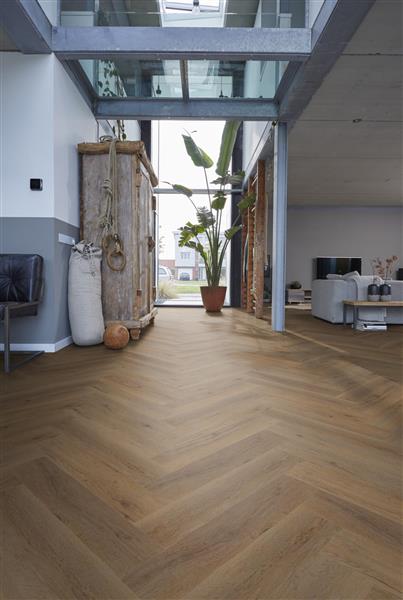 Grote foto yup leyton herringbone click src natural oak doe het zelf en verbouw tegels