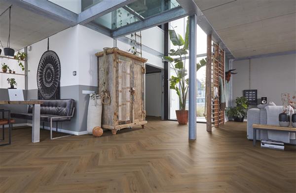 Grote foto yup leyton herringbone click src natural oak doe het zelf en verbouw tegels