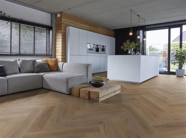 Grote foto yup leyton herringbone click src natural oak doe het zelf en verbouw tegels