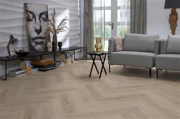 Grote foto yup leyton herringbone click src light oak doe het zelf en verbouw tegels