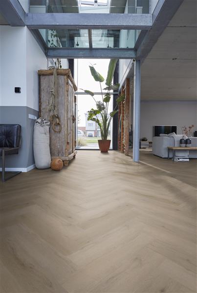 Grote foto yup leyton herringbone click src light oak doe het zelf en verbouw tegels
