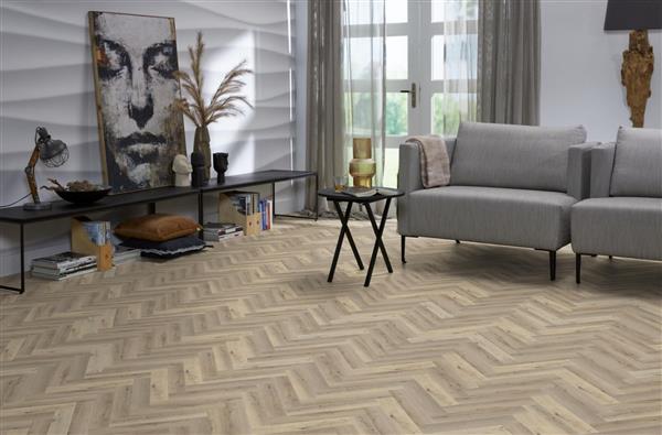 Grote foto yup herringbone click src light oak doe het zelf en verbouw tegels