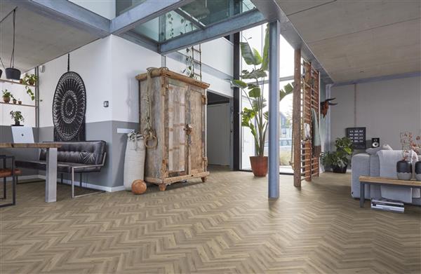 Grote foto yup herringbone click src light oak doe het zelf en verbouw tegels