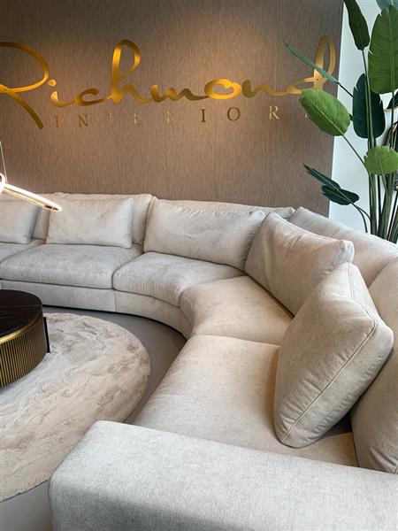Grote foto bank burton richmond interiors verkrijgbaar in diverse opstellingen huis en inrichting eettafels