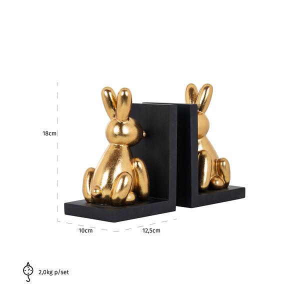Grote foto boekenstandaard cony zwart goud richmond interiors huis en inrichting eettafels