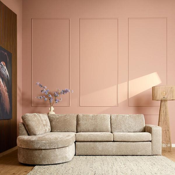 Grote foto mysofa alma divan links 2 5 zits beige trenza 08 huis en inrichting eettafels