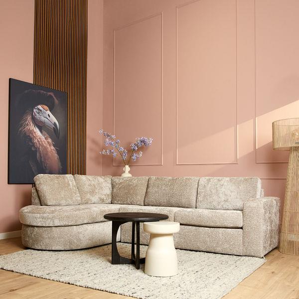 Grote foto mysofa alma divan links 2 5 zits beige trenza 08 huis en inrichting eettafels