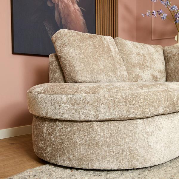 Grote foto mysofa alma divan links 2 5 zits beige trenza 08 huis en inrichting eettafels