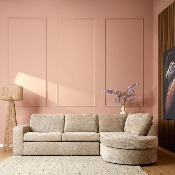 Grote foto mysofa alma 2 5 zits divan rechts beige trenza 08 huis en inrichting eettafels