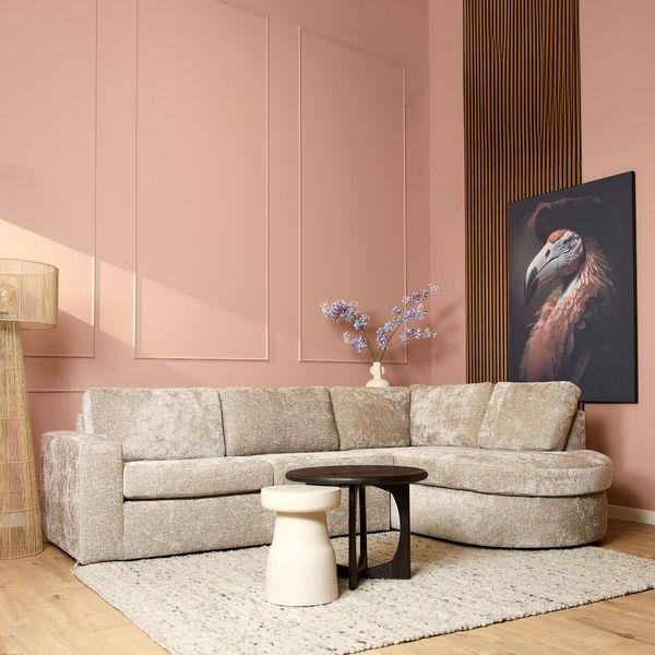 Grote foto mysofa alma 2 5 zits divan rechts beige trenza 08 huis en inrichting eettafels