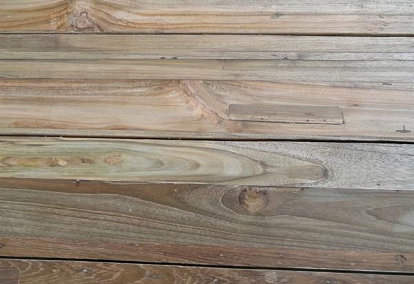 Grote foto tuin tafelblad ovaal 180x100x3 5 naturel oud teakhout huis en inrichting eettafels