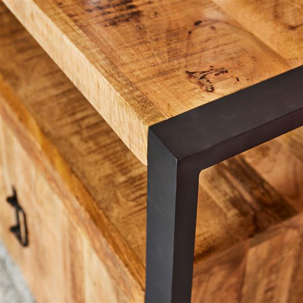 Grote foto tv meubel britt 2 lade 120 cm actie huis en inrichting eettafels