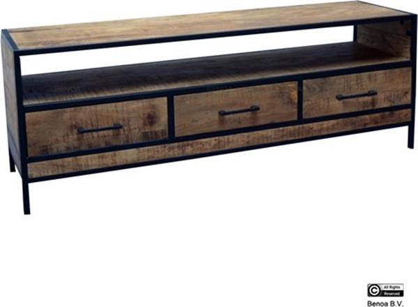 Grote foto tv meubel volendam 150x55x45 cm huis en inrichting eettafels