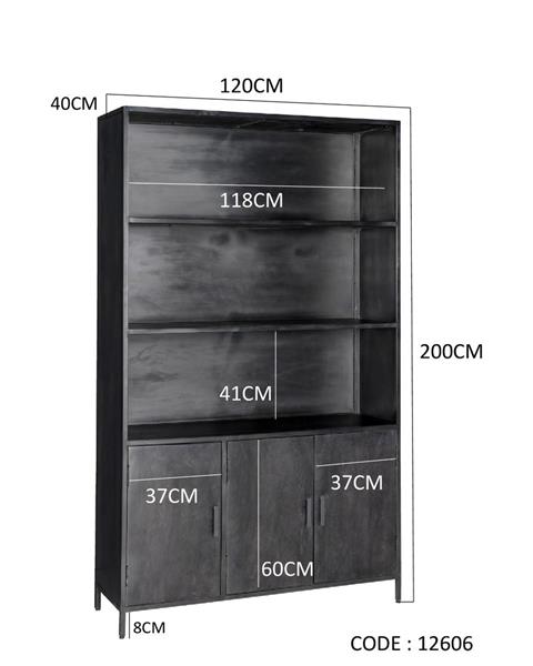 Grote foto boekenkast kala 120 cm huis en inrichting eettafels