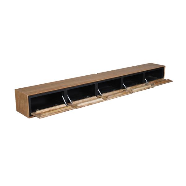 Grote foto zwevend tv meubel richwood 280 cm huis en inrichting eettafels