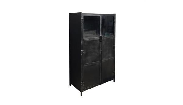 Grote foto vitrinekast brix luke 85x152x40 cm huis en inrichting eettafels
