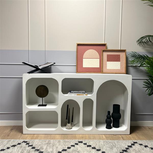 Grote foto dressoir caya white huis en inrichting eettafels