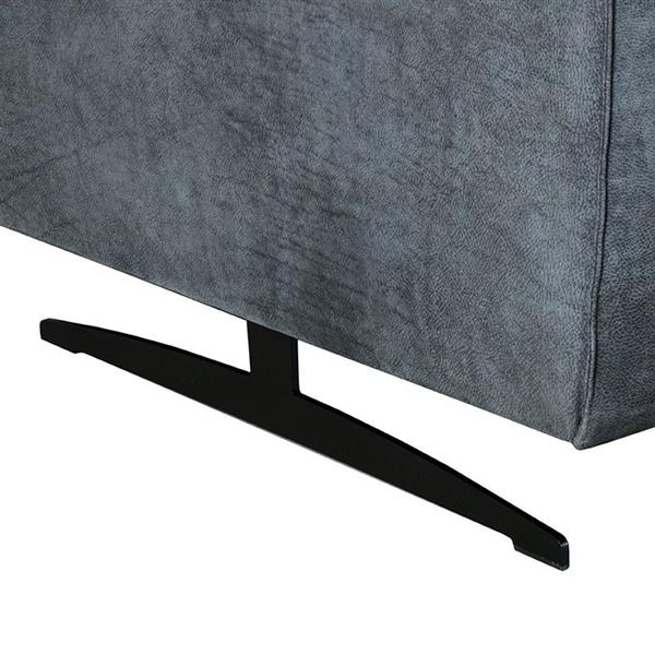 Grote foto bank modena ottomane 2.5 zits graphite microskin voorstaand links huis en inrichting eettafels