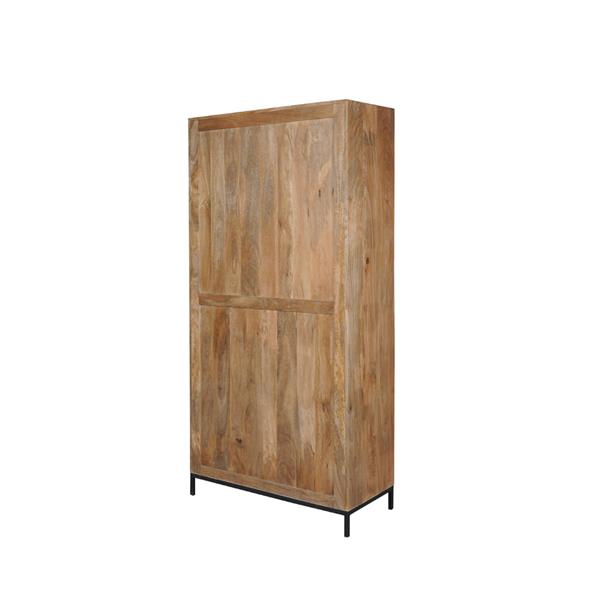 Grote foto vitrinekast richwood 100 cm huis en inrichting eettafels