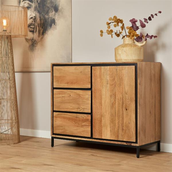Grote foto kabinet kast richwood 100 cm huis en inrichting eettafels