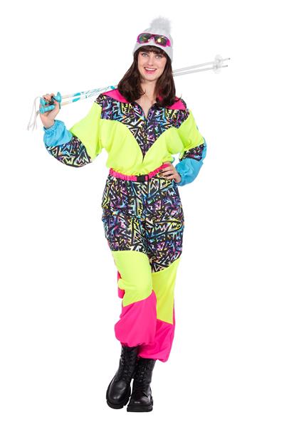 Grote foto neon 80s skipak dames verzamelen overige verzamelingen