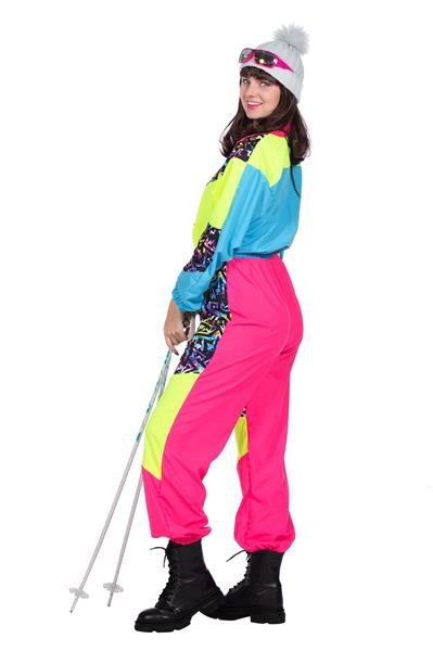 Grote foto neon 80s skipak dames verzamelen overige verzamelingen