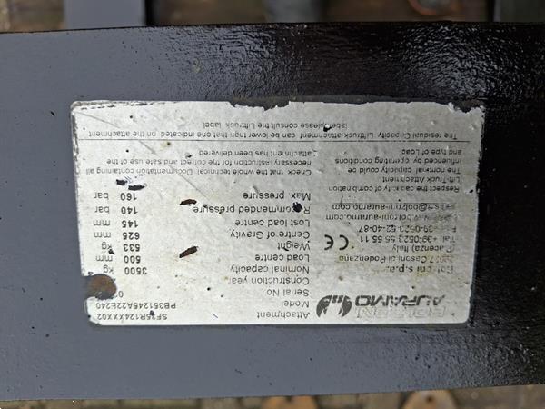 Grote foto bolzoni auramo vorkversteller fem 3 side shift doe het zelf en verbouw aanbouwdelen