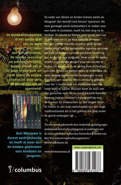 Grote foto de barbarossabunker simons spectrum 1 boeken jeugd 13 jaar en ouder