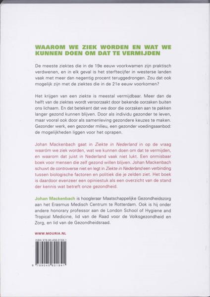 Grote foto ziekte in nederland boeken gezondheid en voeding