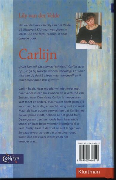 Grote foto carlijn confetti boeken jeugd 13 jaar en ouder