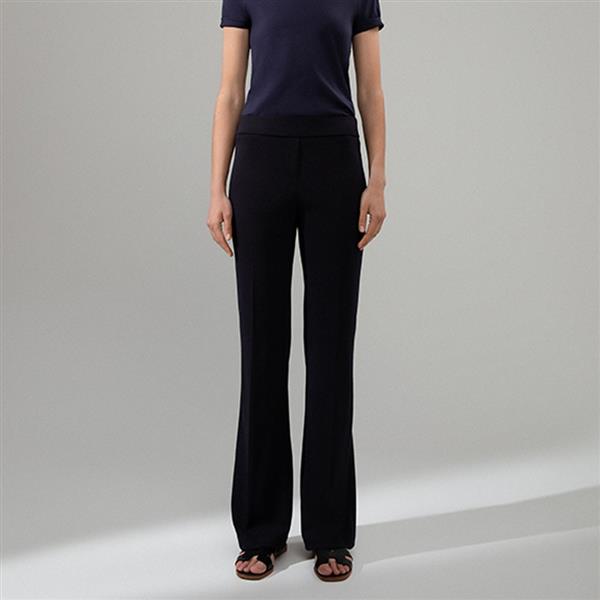 Grote foto seductive broek nanou jersey 761 olive 888 dark blue maat 40 kleding dames spijkerbroeken en jeans